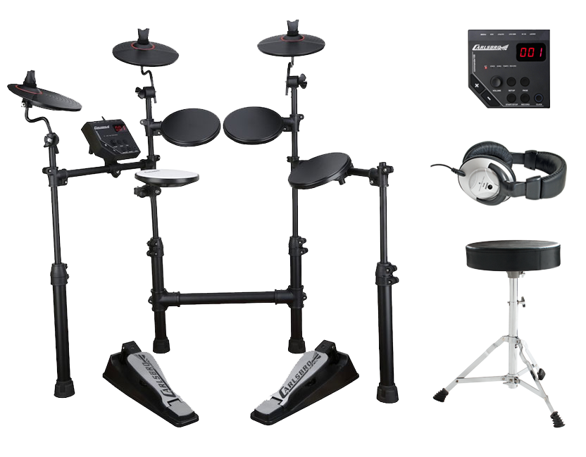 Carlsbro | CSD100P | Budget 5 Piece Electronic Drum Kit Bundle Carlsbro | CSD100P | Budget 5 Piece Electronic Drum Kit Bundle